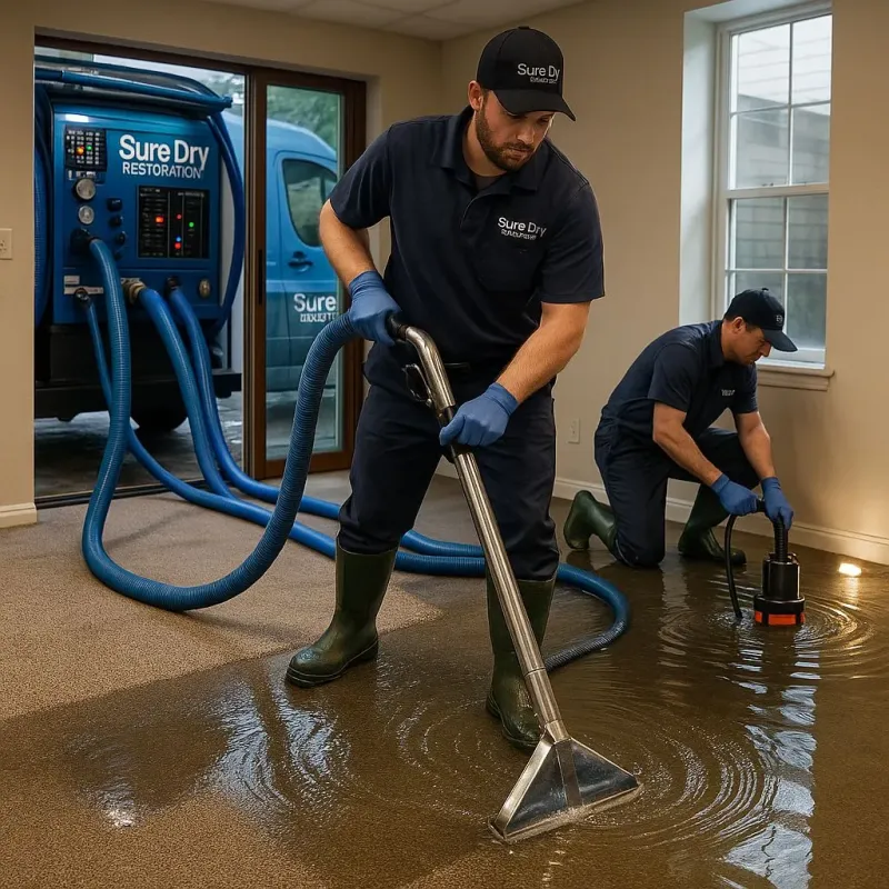 Water Extraction and Removal process in Clewiston, FL